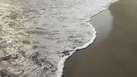 Ocean waves in the evening Video stock 209119854