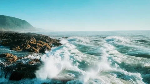 Ocean Waves Foam Collection 4K Vídeos de archivo 334601645