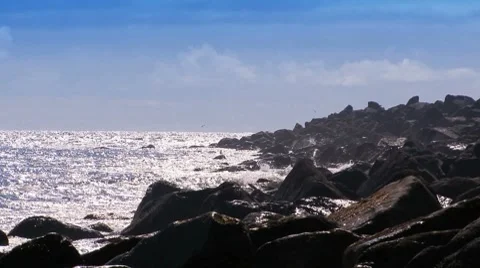 Ocean Waves Video stock 7340697