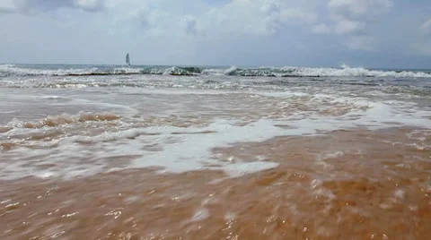 Ocean waves Stock Footage 8666076