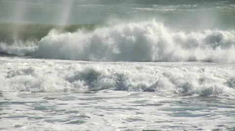 Ocean Waves Stock Footage 12738681