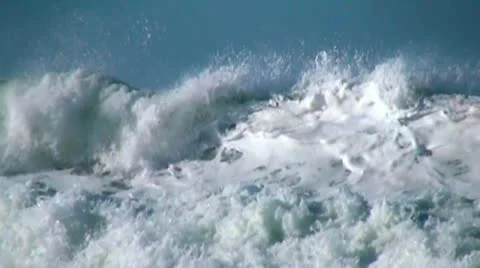 Ocean waves Stock Footage 22217447