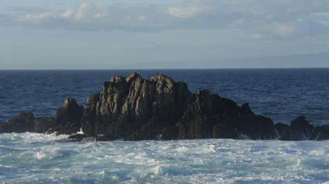 Ocean Waves Stock Footage 33197783