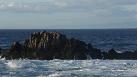 Ocean Waves Stock Footage 33204285