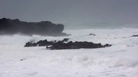 Ocean waves Stock Footage 36688678