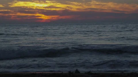 Ocean waves Stock Footage 41781929