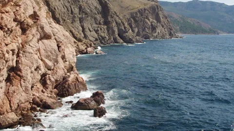 Ocean waves Video stock 46007619