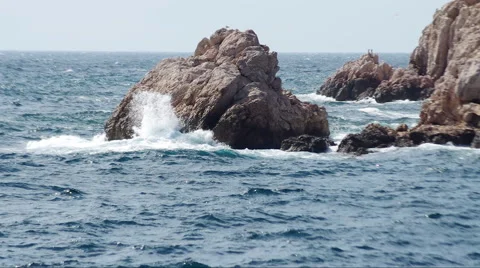Ocean waves Video stock 46007740