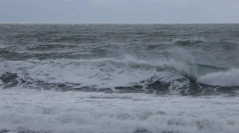 Ocean waves Stock Footage 46464296