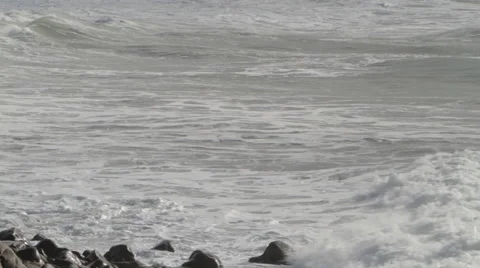 Ocean waves Stock Footage 46464470