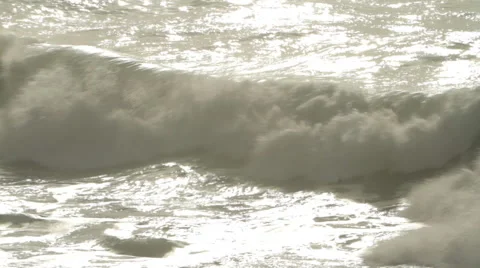 Ocean waves Stock Footage 46464497