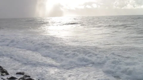 Ocean waves Stock Footage 46464607