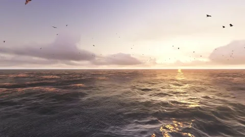 Ocean waves Video stock 50534409