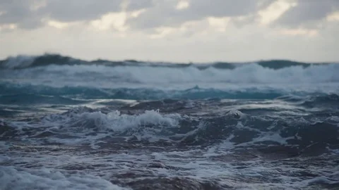Ocean Waves Stock Footage 75266232