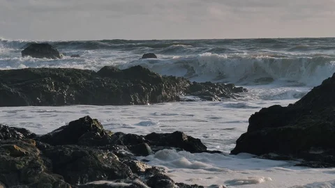 Ocean Waves Stockbeeldmateriaal 75509258