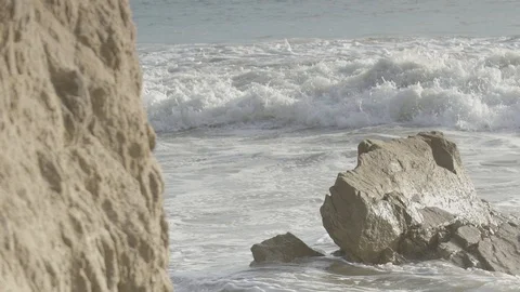 Ocean waves Stock Footage 88320615