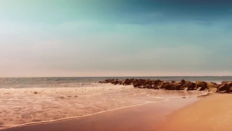 Ocean Waves Stock Footage 91550799