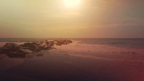 Ocean Waves Stock Footage 91551268