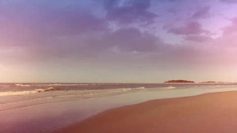 Ocean Waves Stock Footage 91551317