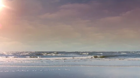 Ocean Waves Stock Footage 91551821