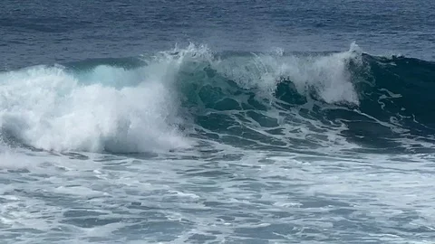 Ocean waves Stock Footage 129173704