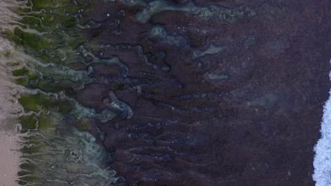 Ocean waves Stock Footage 129356810