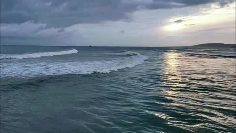 Ocean waves Stock Footage 228844999