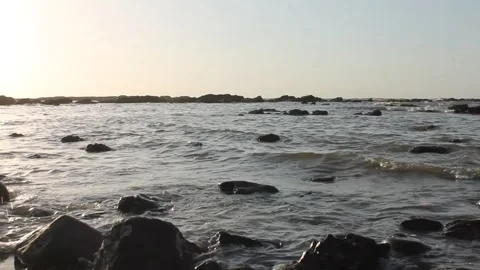 The ocean with waves Video stock 276362091