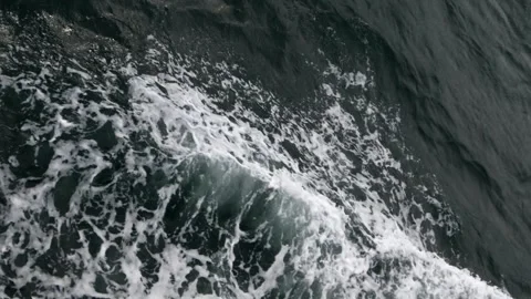 Ocean waves generated by ships Video stock 280957443