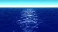 Ocean Waves Horizon LM06 Loop Animation HD Footage
