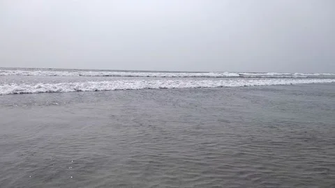 Ocean waves horizont  sea Stock Footage 152085666