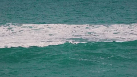 Ocean Waves Moving to Shore Stock Footage 84613170