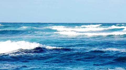 Ocean waves near shore. Stock Footage 51817469