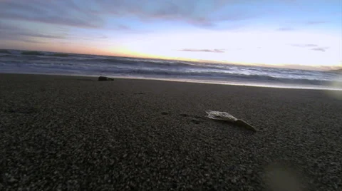 Ocean waves overtake the camera Vídeo Stock 36127929