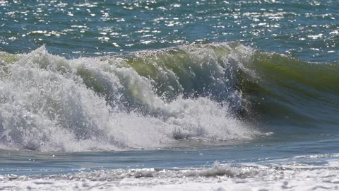OCEAN WAVES PANNING Stock-Footage 250352431