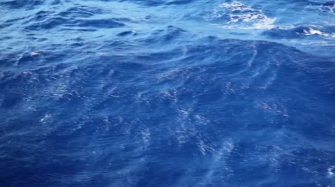 Ocean Waves Passing 03 HD Stock Footage 9455741