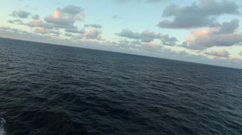 Ocean Waves Passing 06 HD Stock Footage 9847867