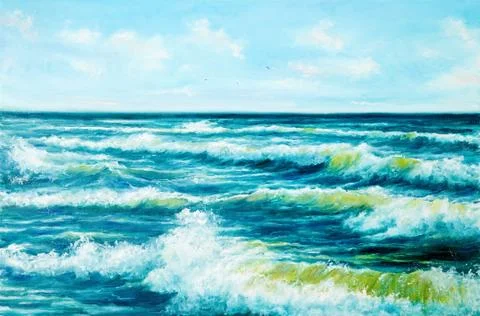 Ocean waves Stock Photos