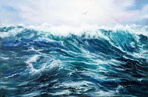 Ocean waves Stock Photos