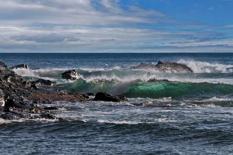 Ocean waves Stock Photos