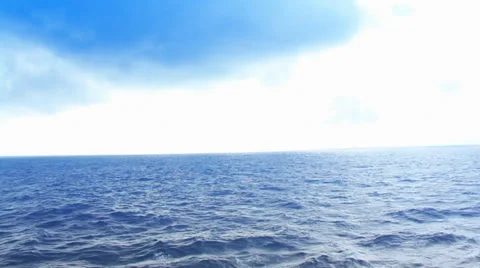 Ocean Waves at Sea Stock Footage 36708185