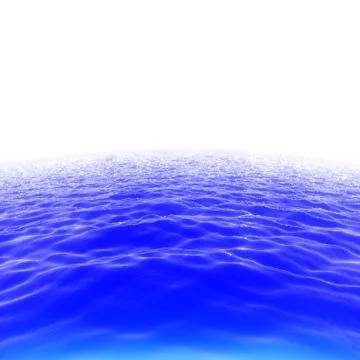 Ocean waves skyline 스톡 일러스트