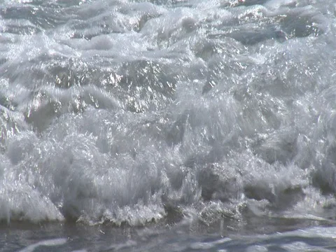 OCEAN WAVES SLOW MOTION Stock Footage 76584487