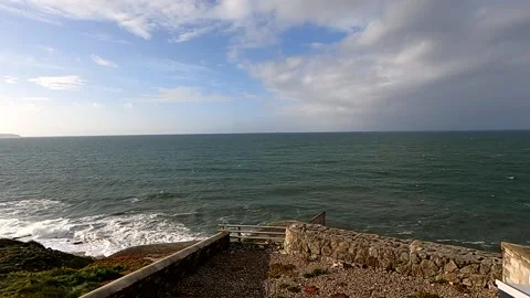 Ocean Waves Slow Motion Stock Footage 162171589