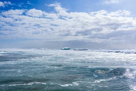 Ocean Waves Storms Stock Photos
