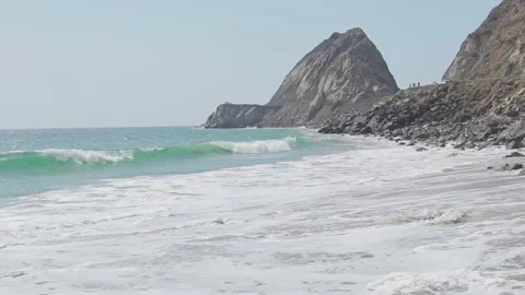 Ocean waves Summer time 4K Stock Footage 153799565