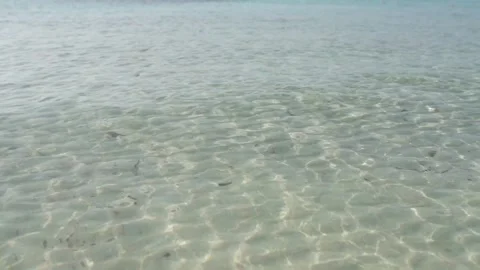 Ocean waves a sunny day, vacation concept Stock Footage 142687172