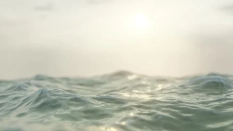 Ocean Waves at Sunrise Video stock 313974211
