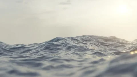 Ocean Waves at Sunrise Video stock 313974212