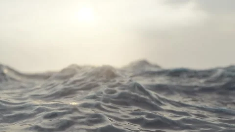 Ocean Waves at Sunrise Video stock 313974219